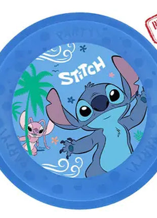 Disney Lilo és Stitch, A csillagkutya Angel micro prémium műanyag lapostányér 4 db-os szett 21 cm