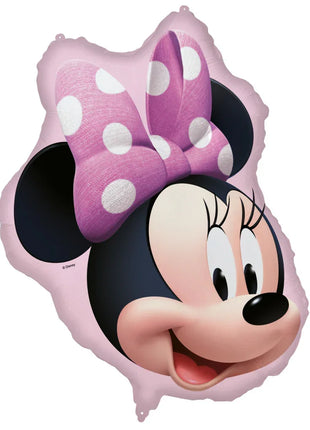 Disney Minnie Face fólia lufi 70x78 cm