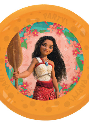Disney Vaiana Sailing Spirit micro prémium műanyag lapostányér 4 db-os szett 21 cm
