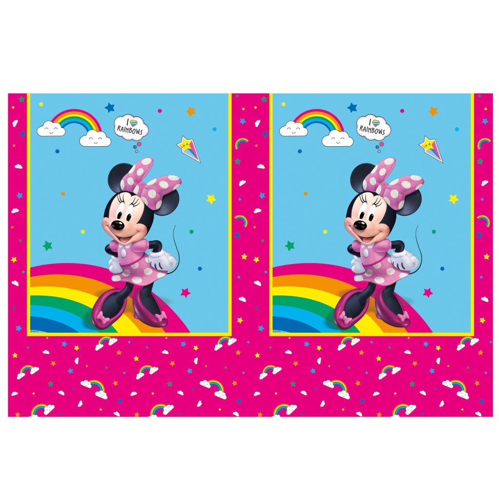 Disney Minnie Makes Me Smile műanyag asztalterítő 120x180 cm