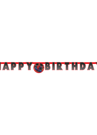 Pókember World of Webs Happy Birthday felirat FSC 2 m