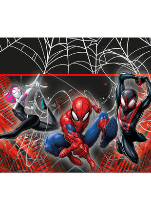 Pókember World of Webs műanyag asztalterítő 120x180 cm