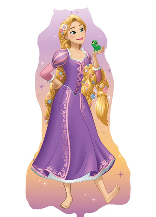 Disney Hercegnők Rapunzel fólia lufi 58x101 cm