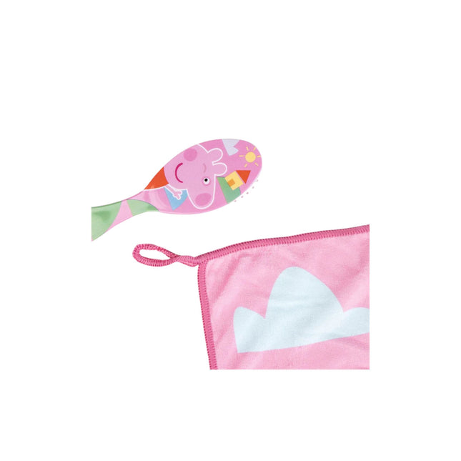 Vidám Peppa Malac tisztasági csomag gyerekeknek, tartós és gyermekbarát anyagból, fogmosáshoz, fürdéshez és utazáshoz