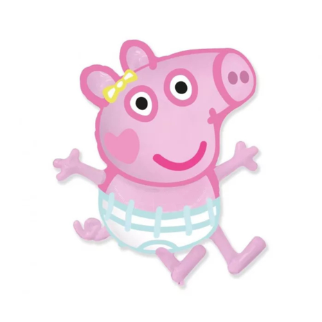 Peppa malac Evie fólia lufi 60 cm
