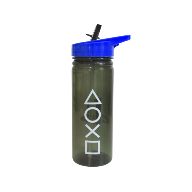 PlayStation Game mintás műanyag kulacs beépített szívószállal, 470 ml űrtartalommal.