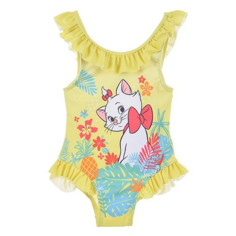 Disney Marie Pineapple baba fürdőruha, úszó 12-36 hó