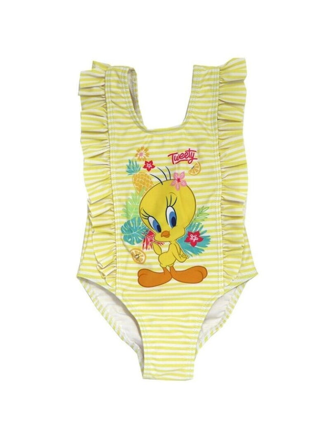 Bolondos dallamok Tweety baba fürdőruha, úszó 12-36 hó