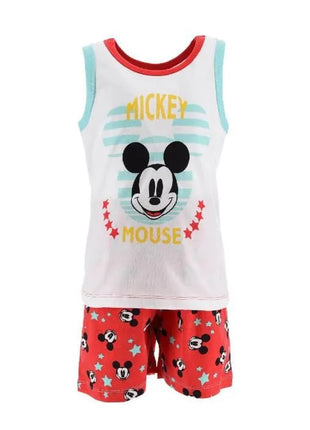 Disney Mickey Cheerful Ears gyerek rövid pizsama 3 - 8 év / 98 - 128 cm