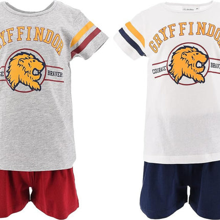 Harry Potter Gryffindor gyerek rövid pizsama 6 - 12 év / 116 - 152 cm