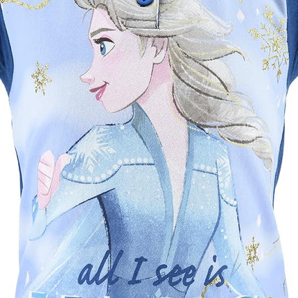 Disney Jégvarázs gyerek rövid pizsama 3 - 8 év / 98 - 128 cm