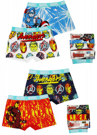 Bosszúállók Power gyerek boxeralsó 2 darab/csomag 4 - 10 év / 104 - 140 cm