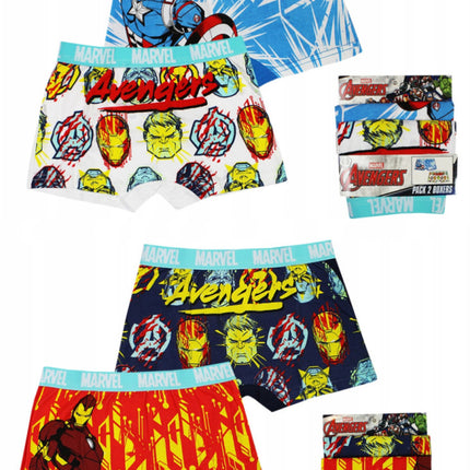 Bosszúállók Power gyerek boxeralsó 2 darab/csomag 4 - 10 év / 104 - 140 cm