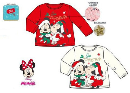 Disney Minnie, Mickey baba póló, felső 6-24 hó