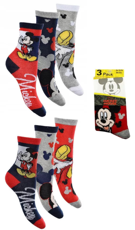 Disney Mickey Cozy gyerek zokni 23-34