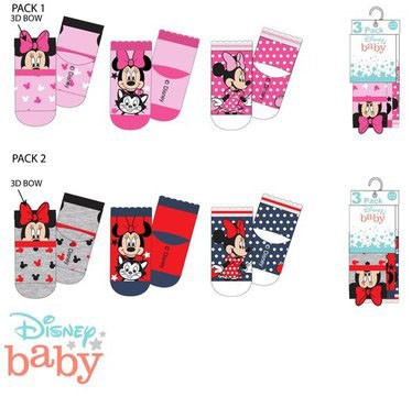 Disney Minnie Figaro baba zokni 0-12 hó