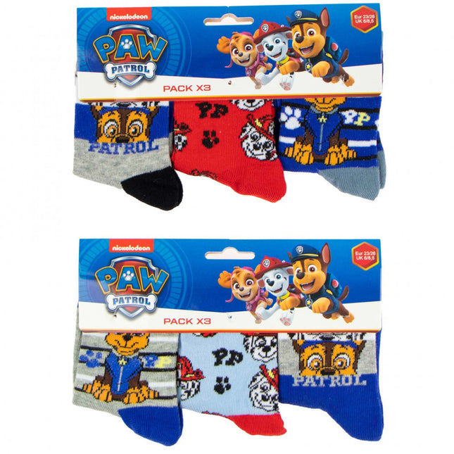 Mancs Őrjárat Paws Crew gyerek zokni 23-34