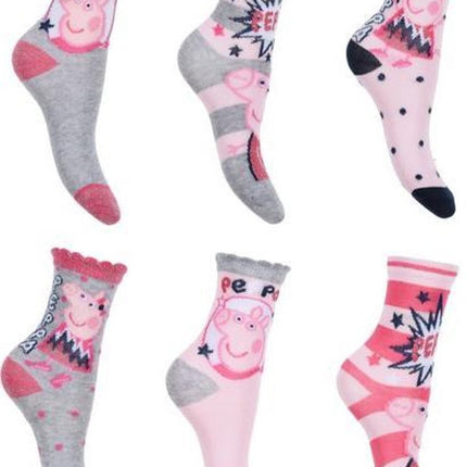 Peppa malac Sparkle Steps gyerek zokni  23-34