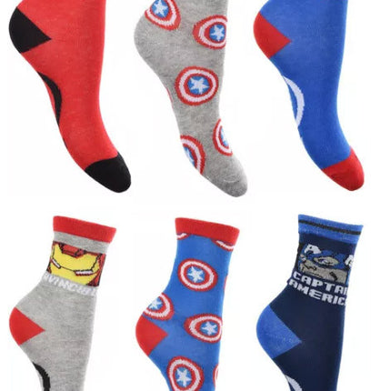 Bosszúállók Shield gyerek zokni 23-34