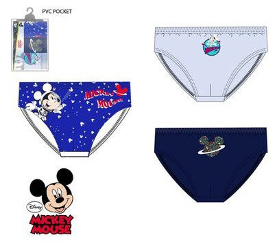Disney Mickey gyerek fehérnemű, alsó 3 darab/csomag 2 - 8 év / 92 - 128 cm