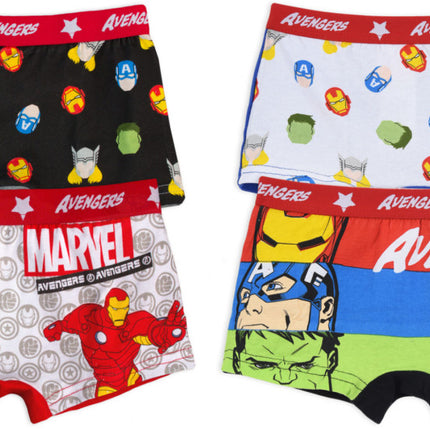 Bosszúállók gyerek boxeralsó 2 darab/csomag 2 - 8 év / 92 - 128 cm