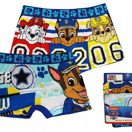 Mancs Őrjárat Boys Hero gyerek boxeralsó 2 darab/csomag 2 - 8 év / 92 - 128 cm