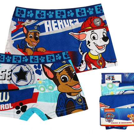 Mancs Őrjárat Boys Hero gyerek boxeralsó 2 darab/csomag 2 - 8 év / 92 - 128 cm