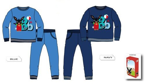 Bing Blue gyerek melegítő, jogging szett 3 - 6 év / 98 - 116 cm Díszdobozban