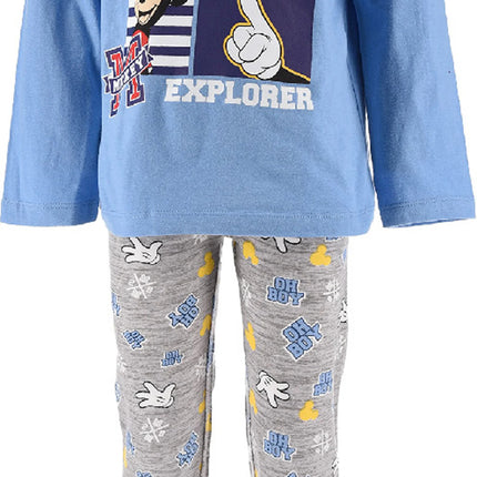 Disney Mickey gyerek hosszú pizsama 3 - 8 év / 98 - 128 cm