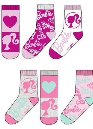 Barbie Pink gyerek zokni 23-34