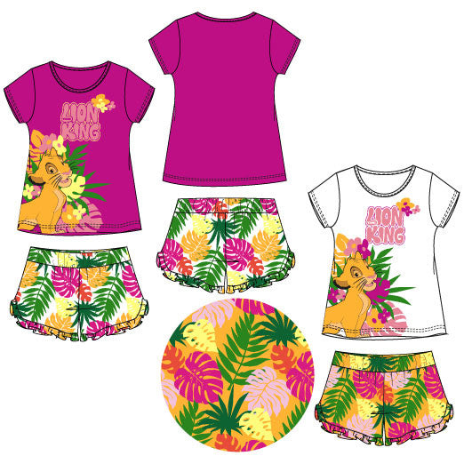 Disney Az Oroszlánkirály Jungle 2 részes szett 3 - 6 év / 98 - 116 cm