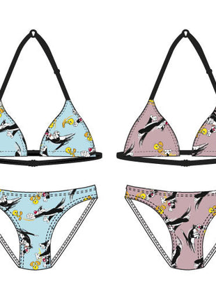 Bolondos dallamok gyerek fürdőruha, bikini 6 - 12 év / 116 - 152 cm
