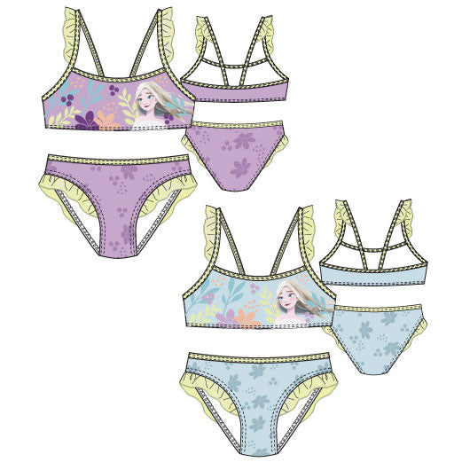 Disney Jégvarázs Garden gyerek fürdőruha, bikini 4 - 8 év / 104 - 128 cm