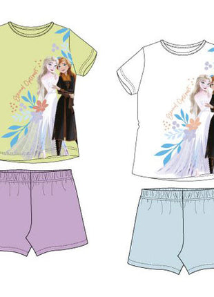 Disney Jégvarázs Eternal gyerek rövid pizsama 4 - 8 év / 104 - 128 cm