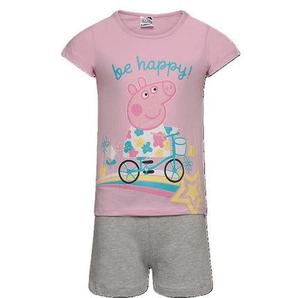 Peppa malac Bike gyerek rövid pizsama 3 - 6 év / 98 - 116 cm