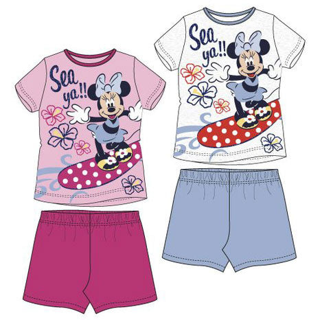 Disney Minnie Sea gyerek rövid pizsama 3 - 8 év / 98 - 128 cm