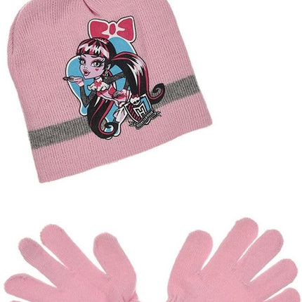 Monster High gyerek sapka + kesztyű szett 52-54 cm