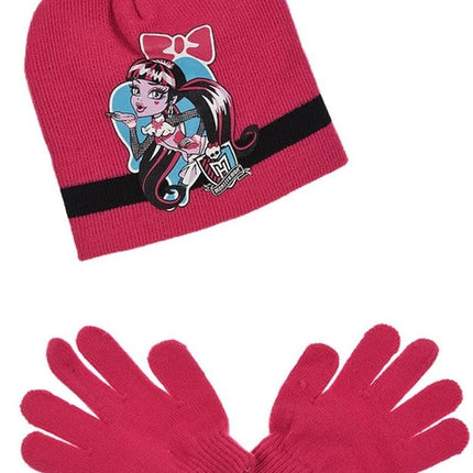 Monster High gyerek sapka + kesztyű szett 52-54 cm