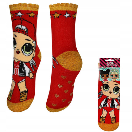 LOL Surprise gyerek vastag csúszásgátlós zokni 23-34