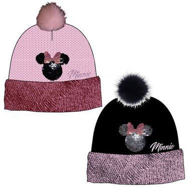 Disney Minnie flitteres gyerek sapka 52-54 cm