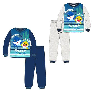 Baby Shark gyerek hosszú pizsama Díszdobozban 2 - 6 év / 92 - 116 cm