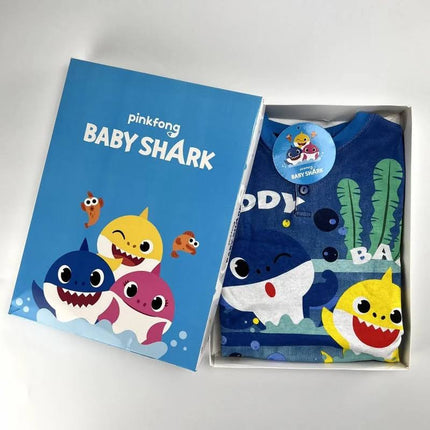 Baby Shark gyerek hosszú pizsama Díszdobozban 2 - 6 év / 92 - 116 cm