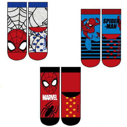 Pókember gyerek vastag csúszásgátlós zokni 23-34