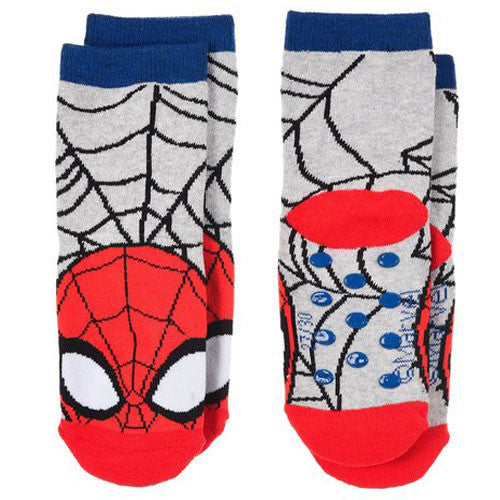 Pókember gyerek vastag csúszásgátlós zokni 23-34
