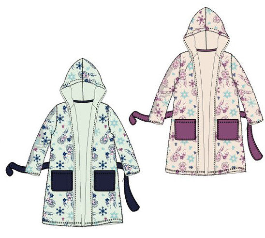 Disney Jégvarázs Snow gyerek köntös 4 - 8 év / 104 - 128 cm