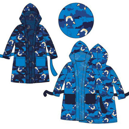 Sonic a sündisznó gyerek köntös 3 - 8 év / 98 - 128 cm