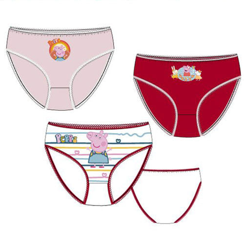Peppa malac gyerek fehérnemű, bugyi 3 darab/csomag 3 - 8 év / 98 - 128 cm
