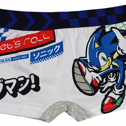 Sonic a sündisznó gyerek boxeralsó 2 darab/csomag 3 - 8 év / 98 - 128 cm