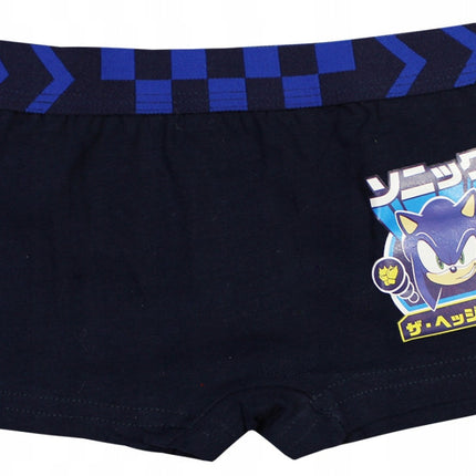 Sonic a sündisznó gyerek boxeralsó 2 darab/csomag 3 - 8 év / 98 - 128 cm