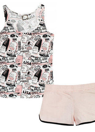 A Simpson család Pink női rövid pizsama S-XL